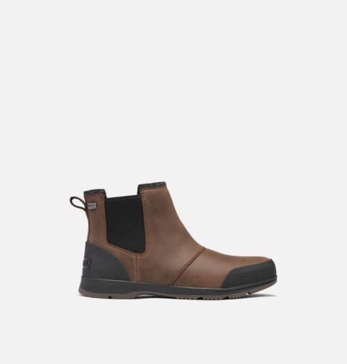 Sorel Ankeny II Chelsea Gummistøvler Herre Tobacco | CGAPZN-629