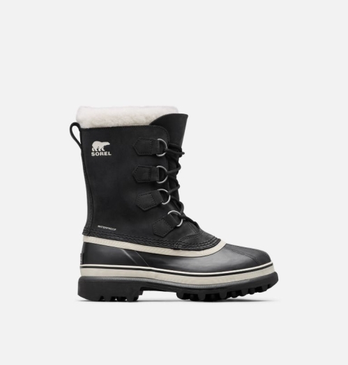 Sorel Caribou Boot Vinterstøvler Dame Sort | PKHZXQ-513