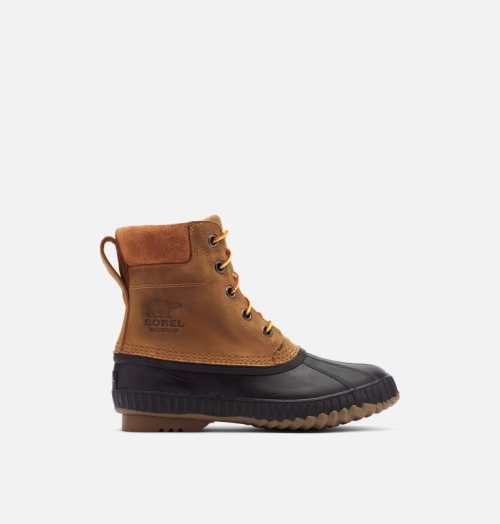 Sorel Cheyanne II Blonder Duck Gummistøvler Herre Brown/Black | NHBZTW-180