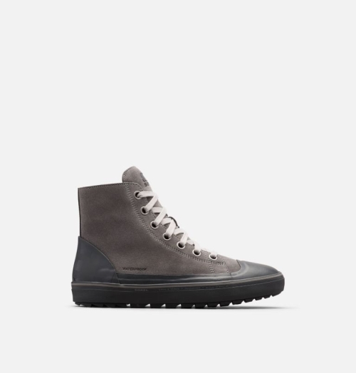 Sorel Cheyanne Metro Hi Gummistøvler Herre Quarry | GSBCQN-456