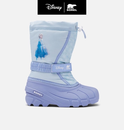 Sorel Disney X Flurry Frozen 2 - Elsa Edition Snestøvler Børn Blå | ZBQFPJ-361