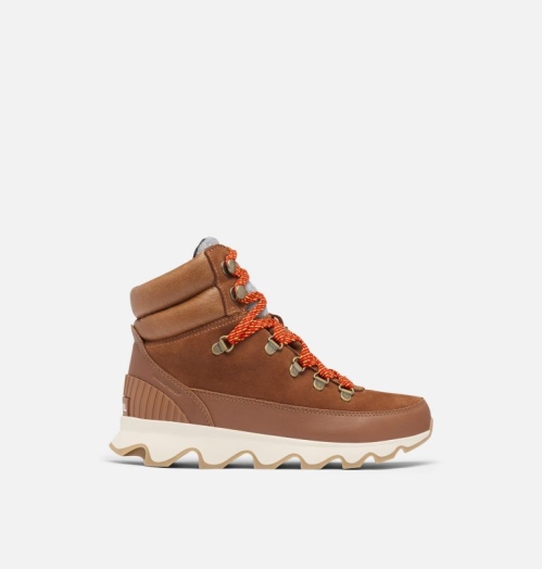 Sorel Kinetic Conquest Boot Vinterstøvler Dame Velvet Tan | YFCMQE-465