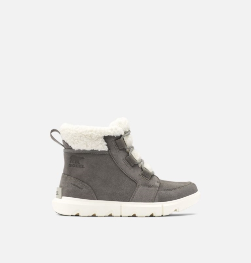 Sorel Sorel Explorer II Carnival Cozy Vinterstøvler Dame Quarry Dove | OMJWTK-023