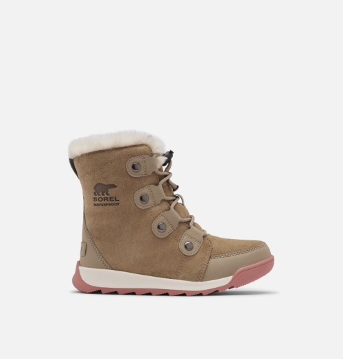 Sorel Whitney II Suede Snestøvler Børn Khaki | MITYXB-561